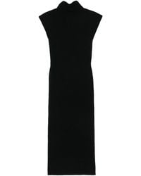 Alberta Ferretti - Long Fitted Viscose Dress By - Lyst