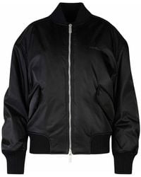 Off-White c/o Virgil Abloh - Off- 'Ny' Polyamide Bomber Jacket - Lyst