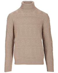 Mauro Ottaviani - Cashmere Turtleneck Sweater - Lyst