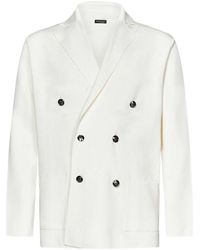 Kiton - Double-Breasted Blazer - Lyst