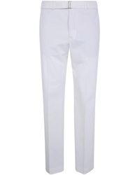 Incotex - Belted Classic Chino Trousers - Lyst