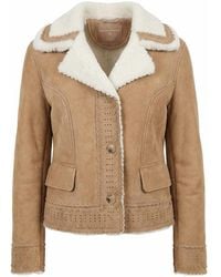 Ermanno Scervino - Shearling Jacket - Lyst