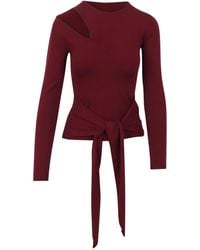 FEDERICA TOSI - Sweater With Cut-Out Shoulder Detail - Lyst