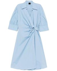 Pinko - Midi Wrap Dress - Lyst