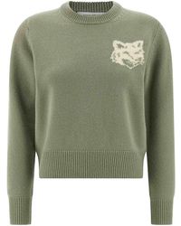 Maison Kitsuné - Suéter Cuello Redondo - Lyst