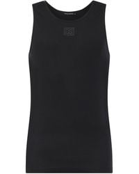 Dolce & Gabbana - Ribbed Tank Top - Lyst