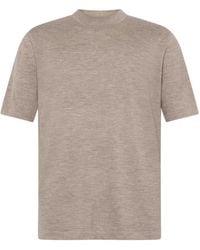 EMERSON RENALDI - Crew Neck Short-Sleeve Sweater - Lyst