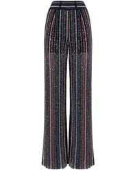 Missoni - Striped Sequin Wide Leg Trousers - Lyst