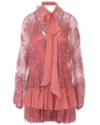 Aniye By - Deep Ribbpm Dream Lace Dress - Lyst