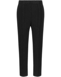Issey Miyake - Rhombus Pleats Technical Trousers - Lyst