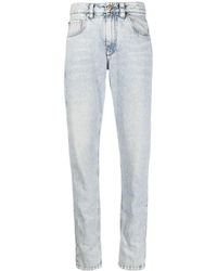 Brunello Cucinelli - Straight Leg Denim Trousers - Lyst