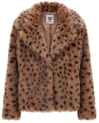 Aniye By - Raya Faux Fur Jacket - Lyst