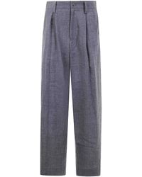 Y's Yohji Yamamoto - U- Tuck Wide Pants - Lyst