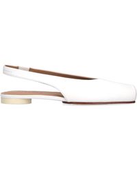 MM6 by Maison Margiela - Slingback Ballet Flats - Lyst
