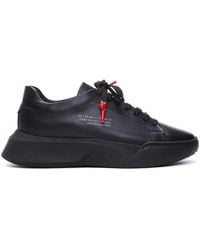 Giuliano Galiano - Sneakers With Logo And Lace Closure - Lyst