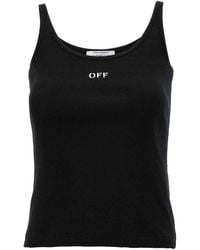 Off-White c/o Virgil Abloh - Tank Top With Logo - Lyst