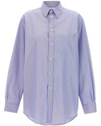 Maison Margiela - Light Piqu Shirt Long Sleeves - Lyst
