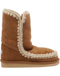 Mou - Suede Eskimo 24 Boots - Lyst