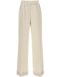 Kiton - Loose Leg Pants - Lyst