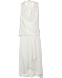 Silk95five - Worth Ave Silk Short Dress - Lyst