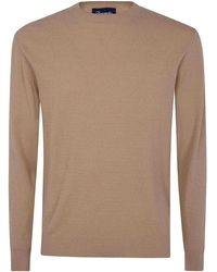 Drumohr - Long Sleeves Round Neck Sweater - Lyst