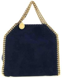 Stella McCartney - Falabella Tiny Suede Bag - Lyst