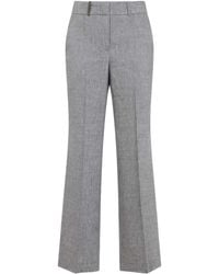 Peserico - Linen And Wool Pants - Lyst
