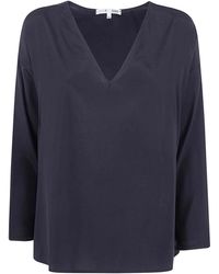 Shirt C-zero - V Neck Tunic T-Shirt - Lyst