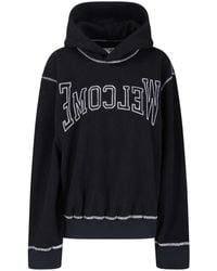 MM6 by Maison Margiela - Logo Hoodie - Lyst