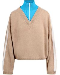 Ssheena - Long Shiny Satin Dress With Knot Neckline - Lyst