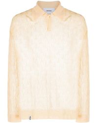 Charles Jeffrey - Knitted Sheer Polo - Lyst