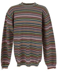 Maison Margiela - Multicolor T-shirt With Long Sleeves - Lyst