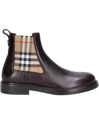 Burberry - Pembroke Ankle Boots - Lyst