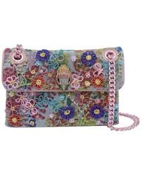 Kurt Geiger - Mini Kensington Flower Crossbody Bag - Lyst