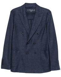 Circolo 1901 - Double-Breasted Wool Jacket - Lyst