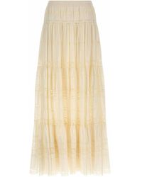 Ermanno Scervino - Lace Insert Skirt - Lyst