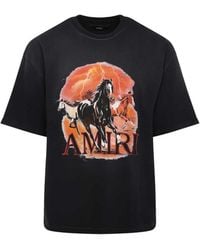 Amiri - Plains Oversized Tee - Lyst