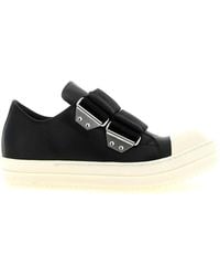 Rick Owens - 'Strap Low Sneaks' Sneakers - Lyst