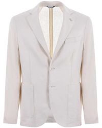 Manuel Ritz - Linen Jacket - Lyst