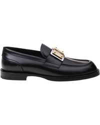 Dolce & Gabbana - Leather Moccasin - Lyst
