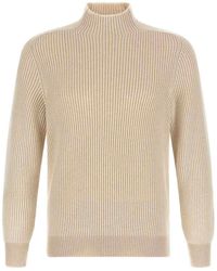 Brunello Cucinelli - Suéter Cuello Redondo - Lyst