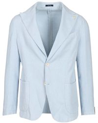 Guarinucci - Cotton Linen Blazer - Lyst
