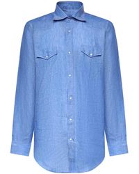 Sartorio Napoli - Texas Linen Shirt - Lyst