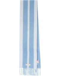 Marni - Logo Striped Scarf - Lyst