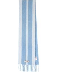 Marni - Sciarpa A Righe Logo - Lyst