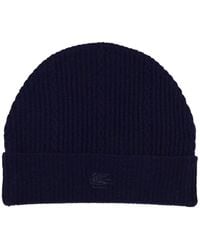 Etro - Beanie Hat With Logo - Lyst