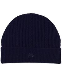 Etro - Cappello Beanie Con Logo - Lyst