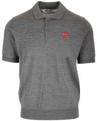 Comme des Garçons - Wool Polo Shirt - Lyst