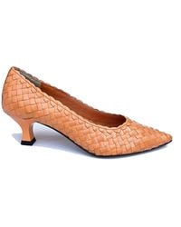 LA ROSE - Carol Wooden Pumps - Lyst