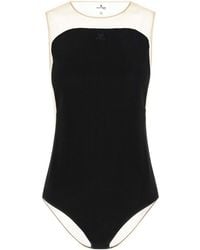Courreges - Ilusion Sunshiel Bodysuit - Lyst
